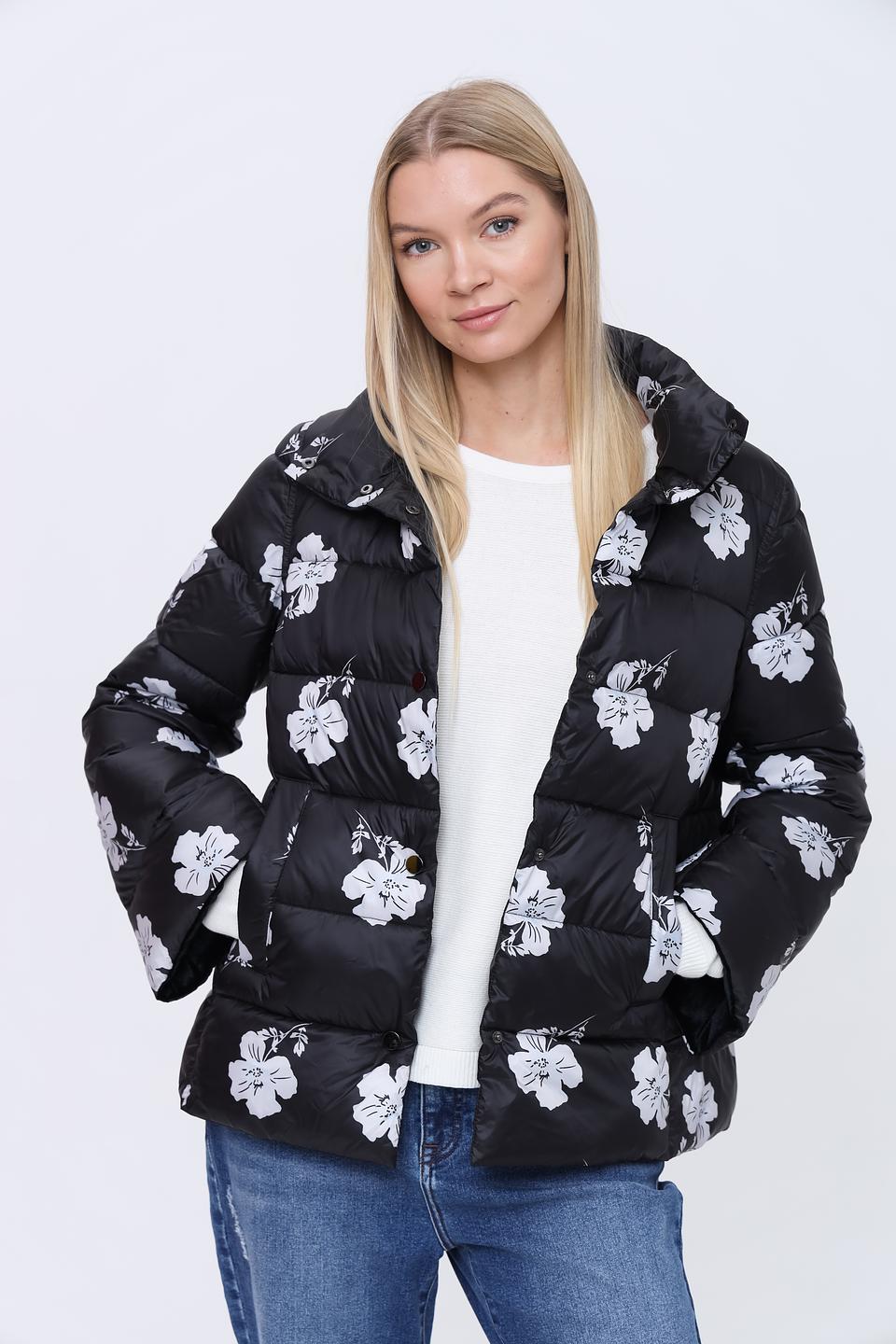 Куртка Pezzo с цветочным принтом