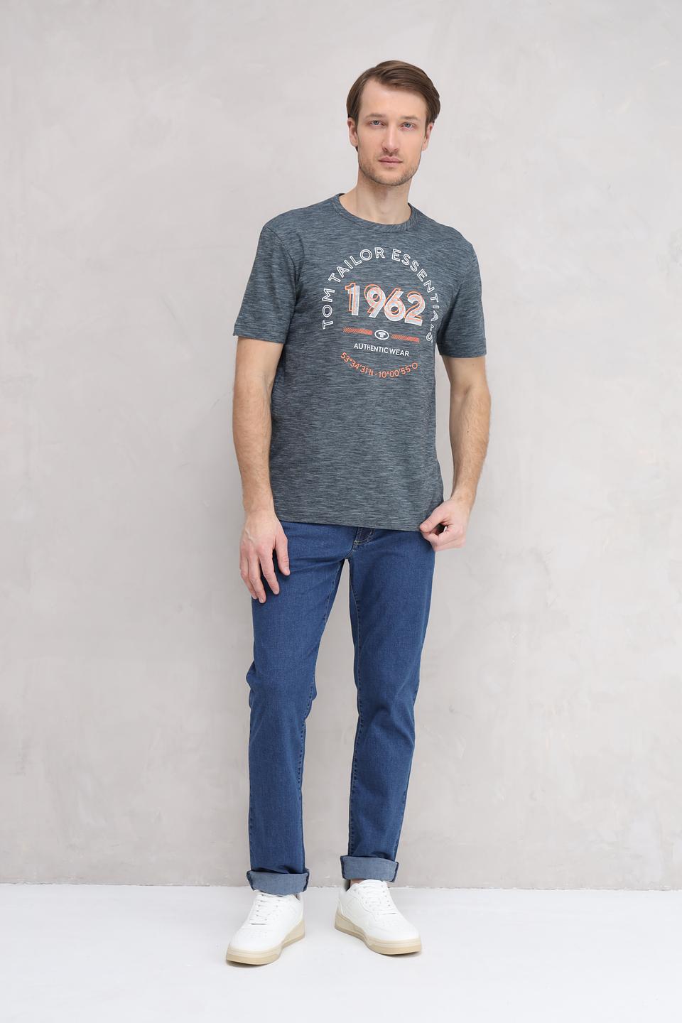 Футболка Tom Tailor Essentials серая