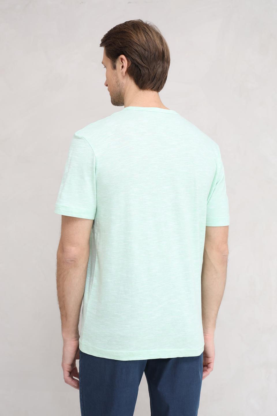 Футболка Tom Tailor мятная с принтом