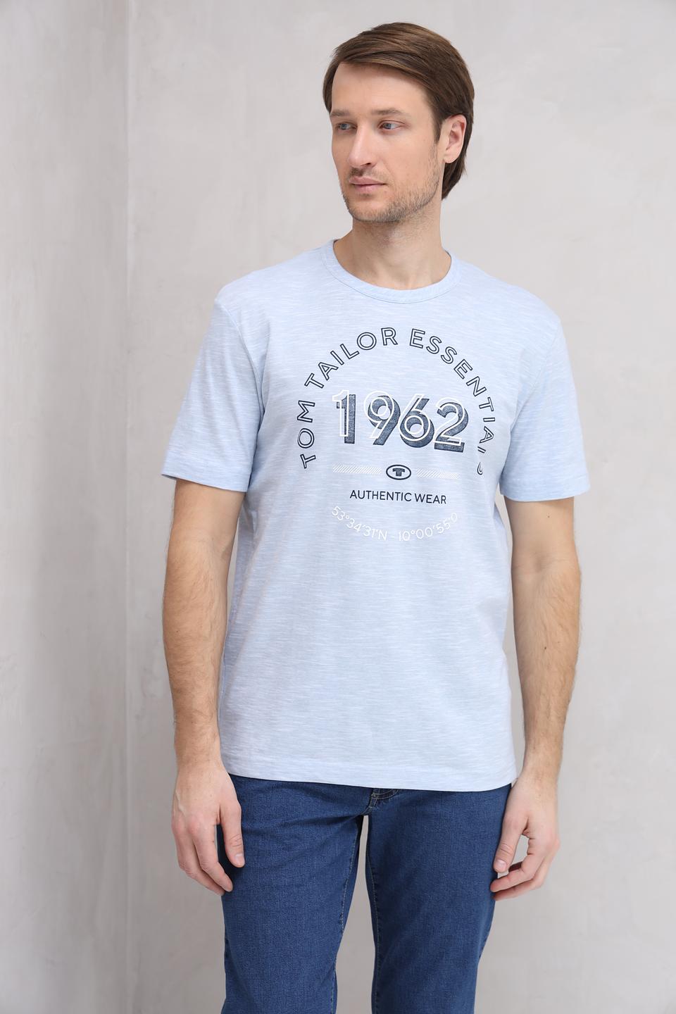 Футболка Tom Tailor Essentials серая