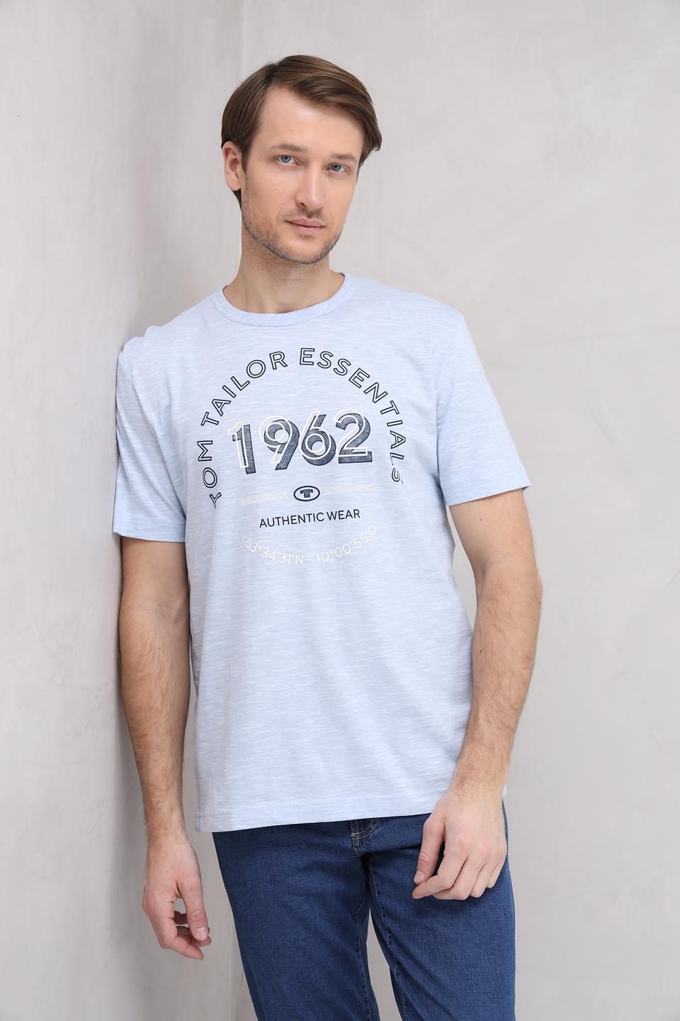 Футболка Tom Tailor Essentials серая