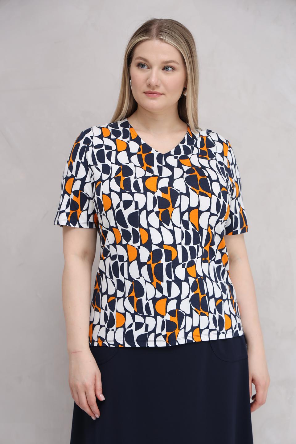 Футболка Barbara Lebek с принтом