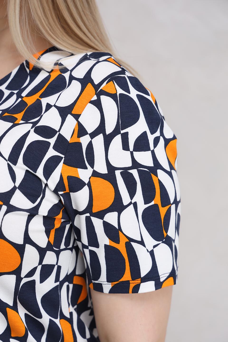 Футболка Barbara Lebek с принтом