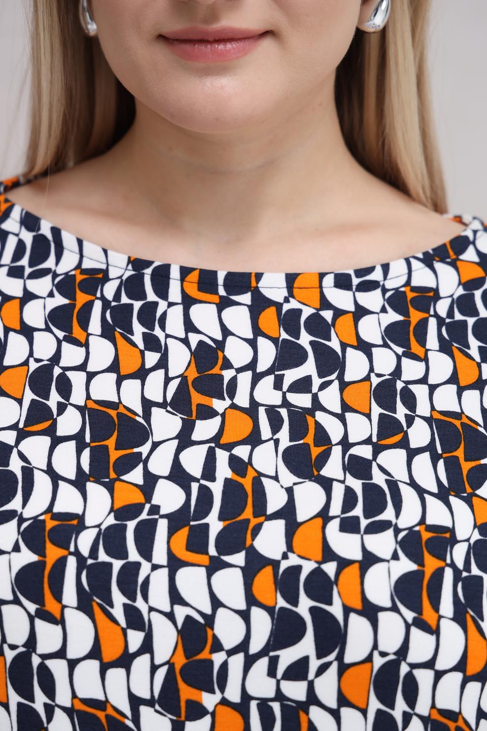 Лонгслив Lebek с принтом