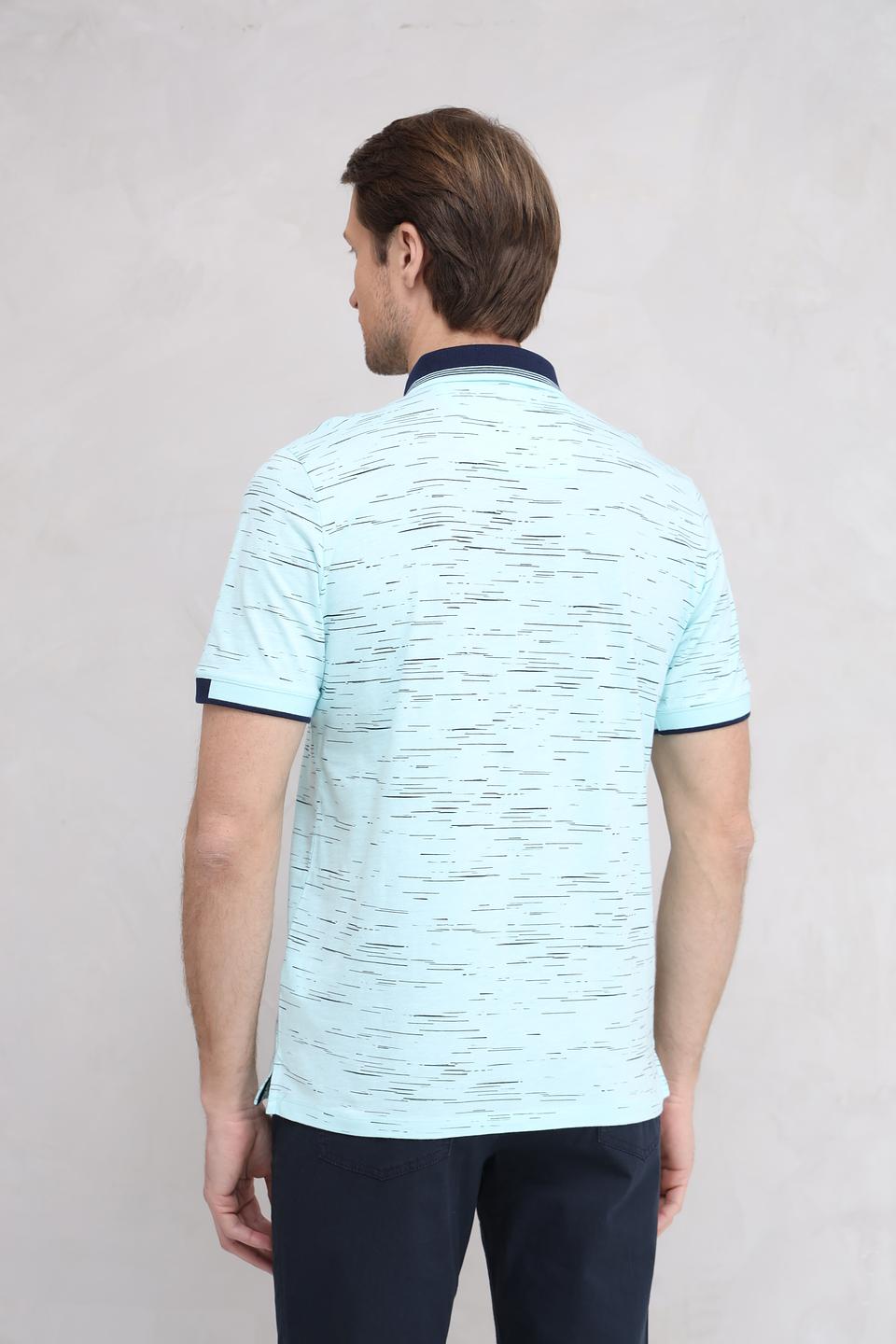 Поло Monte Carlo с принтом мятное