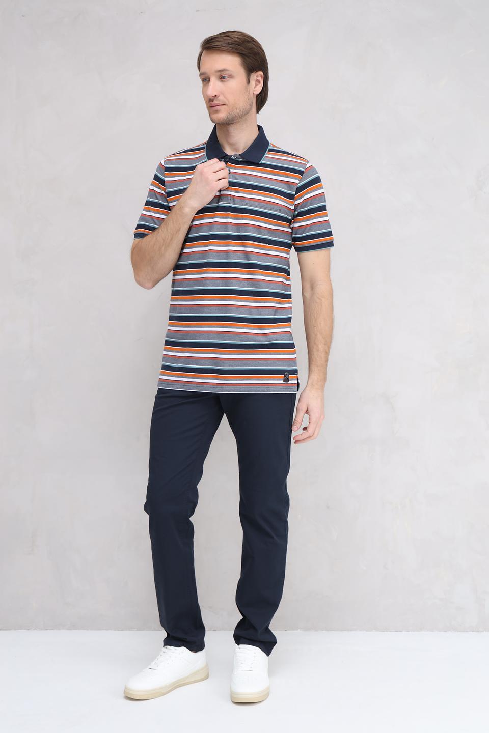 Поло Casa Moda в полоску