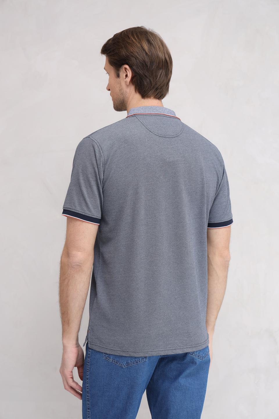 Поло Casa Moda мужское серое