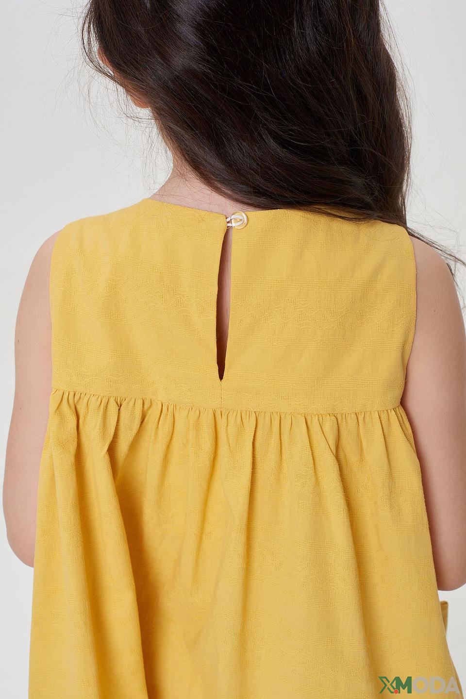 Платье Choupette дев. горчичное