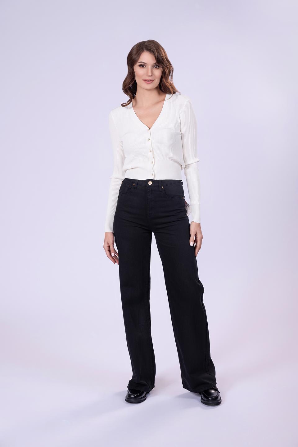 Брюки Gaudi чёрные палаццо