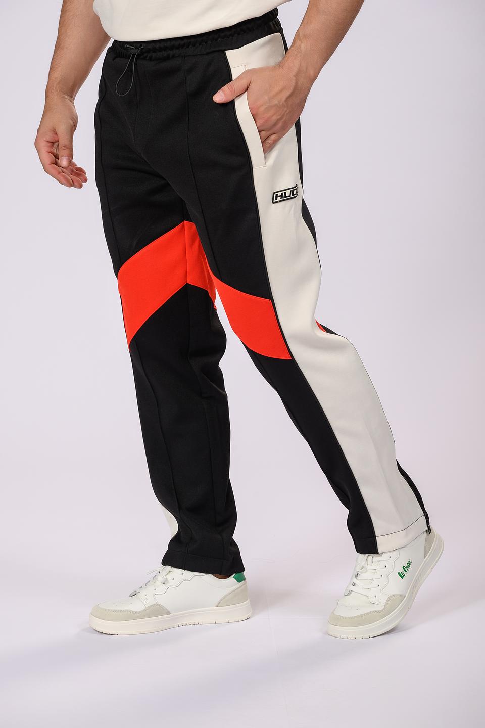 Спортивные брюки Hugo DENUDE чёрно-красные