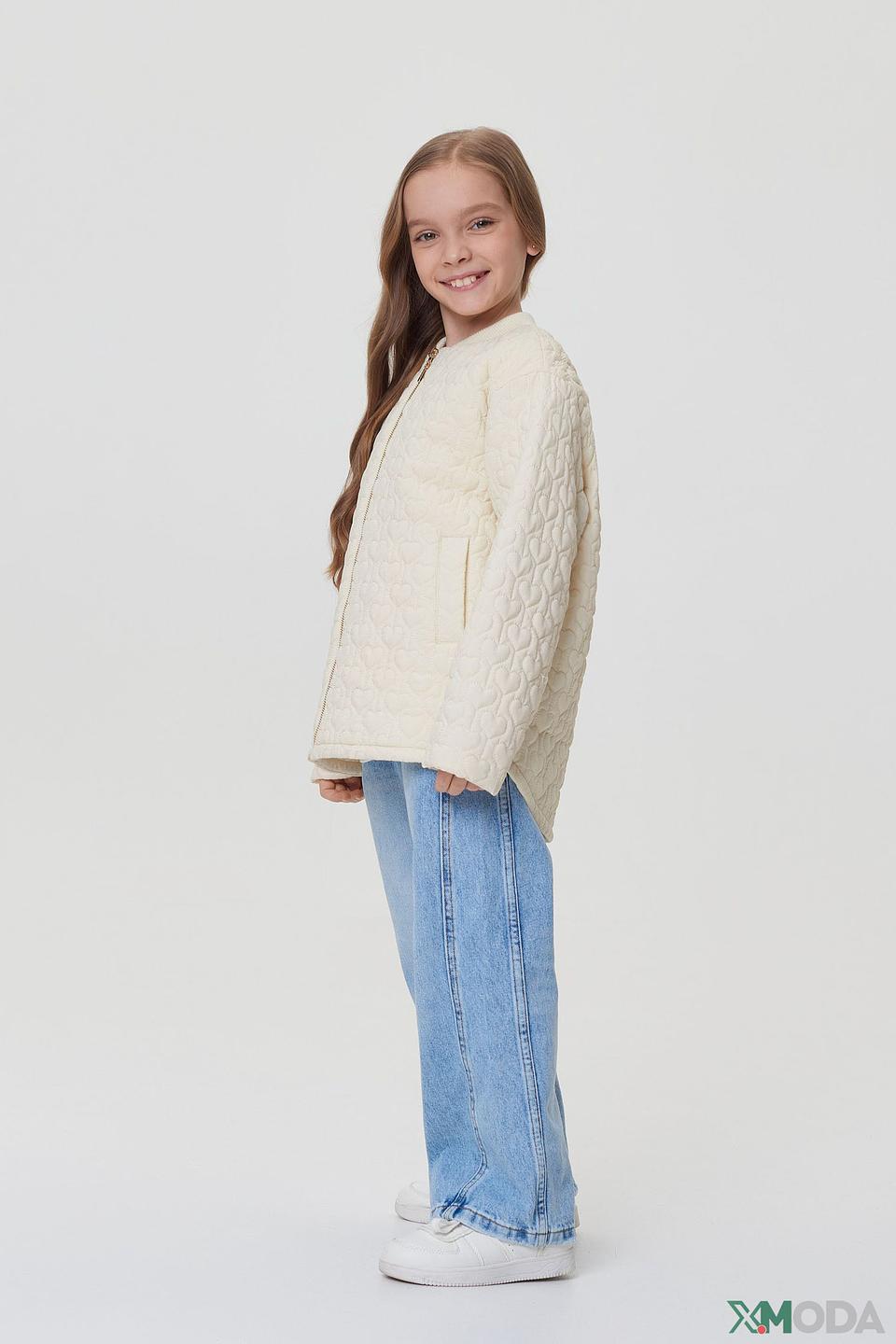 Куртка Choupette дев. стеганая кремовая