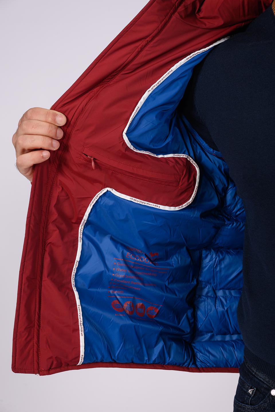 Куртка Harmont & Blaine стеганая бордовая