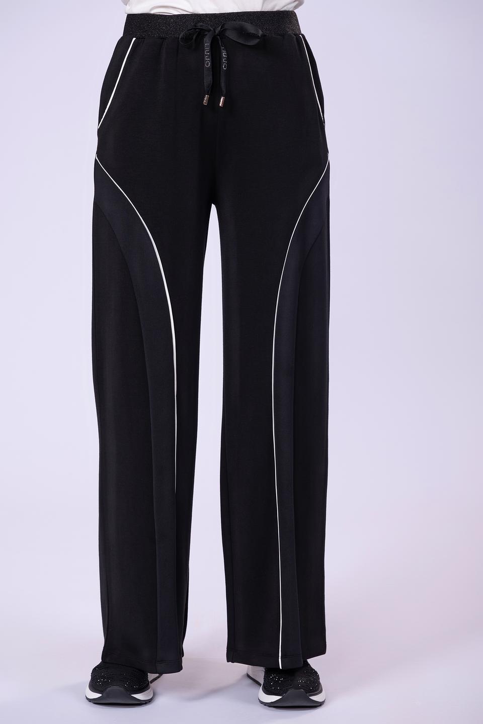 Брюки Liu-Jo с полосками чёрные