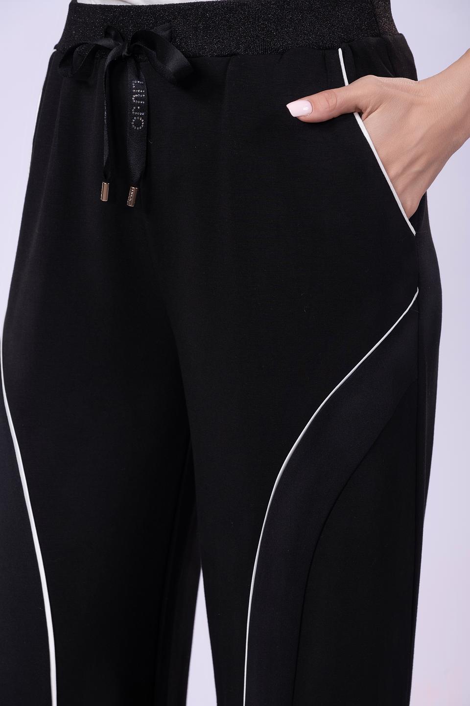 Брюки Liu-Jo с полосками чёрные