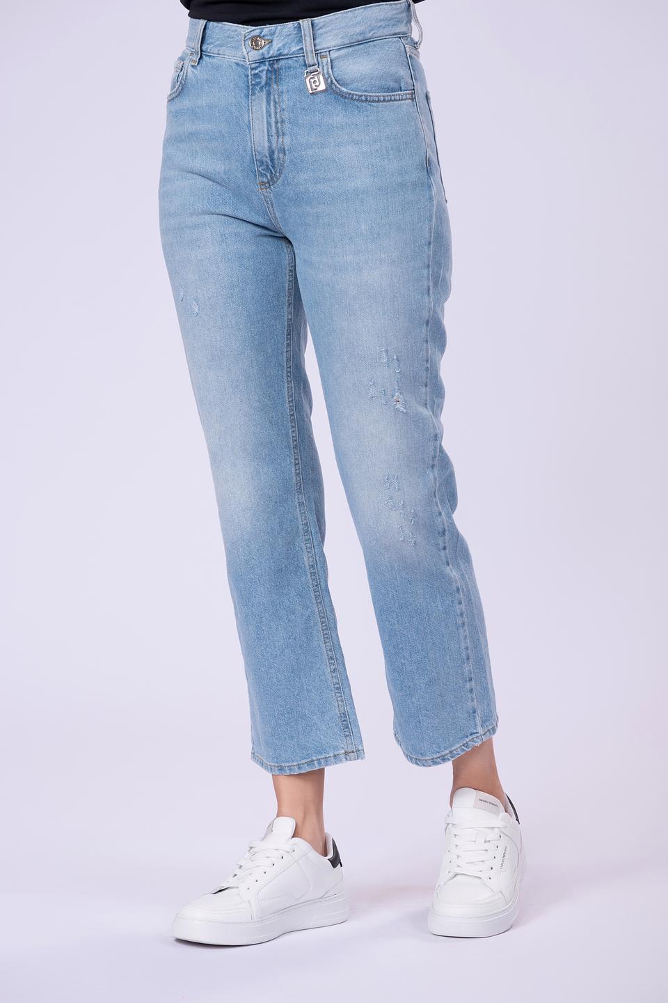 Джинсы Liu-Jo клеш голубые