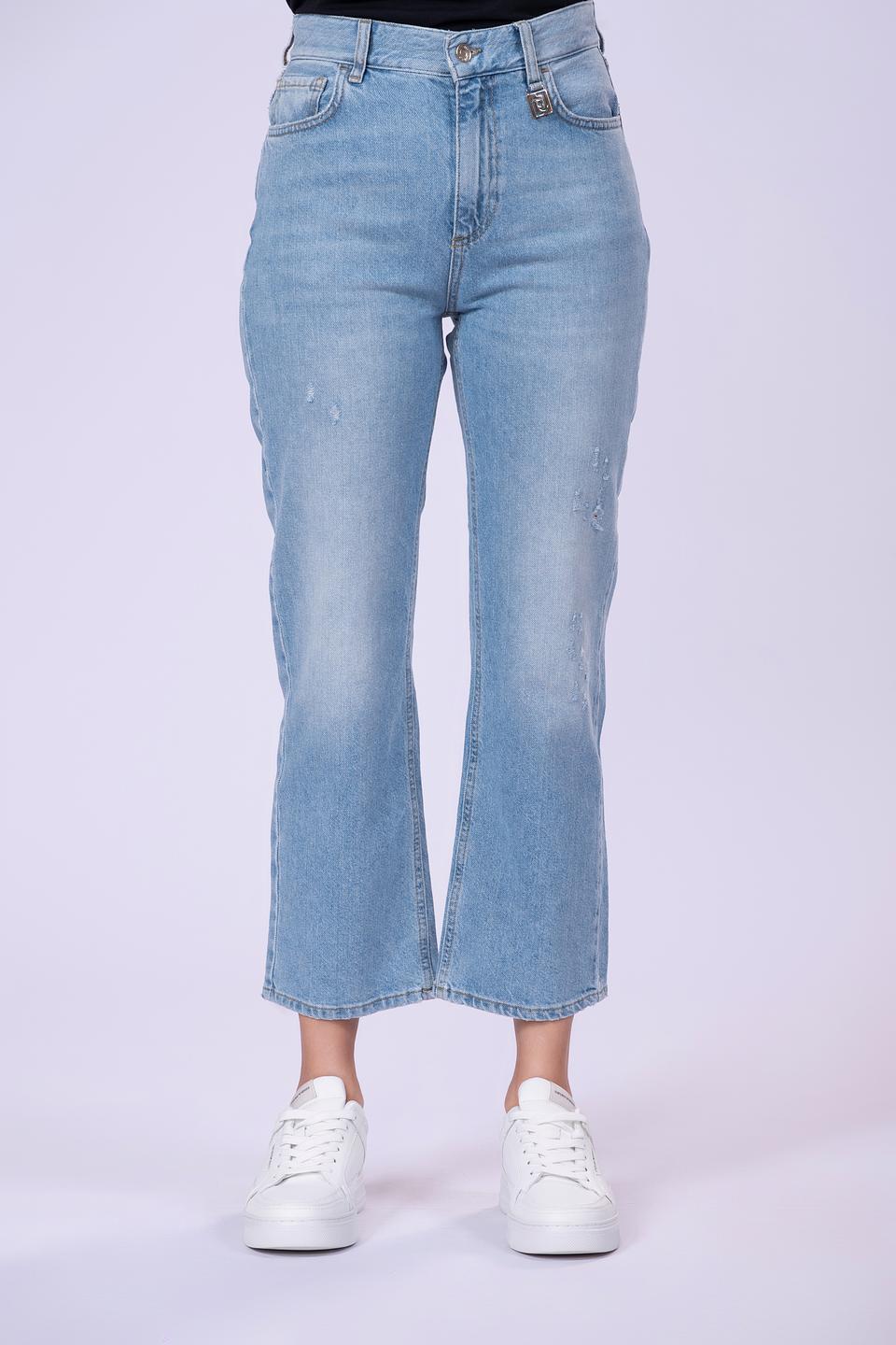 Джинсы Liu-Jo клеш голубые