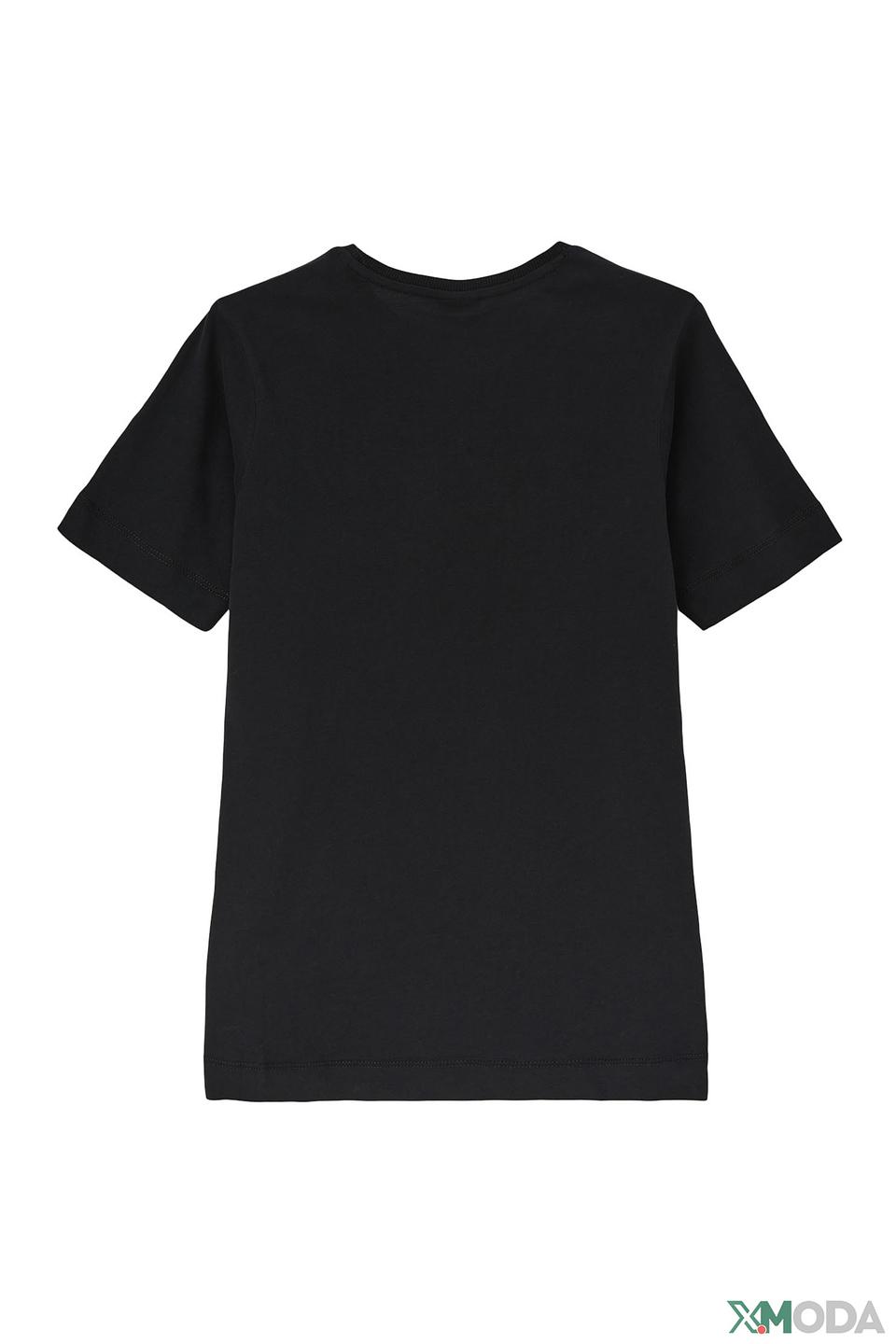 Футболка s.Oliver с принтом черная