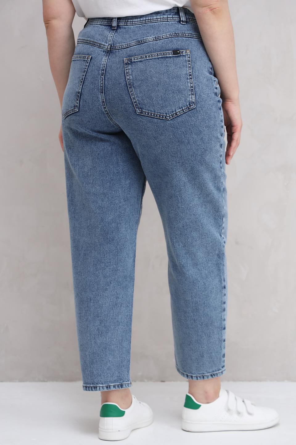 Джинсы Taifun mom fit голубые