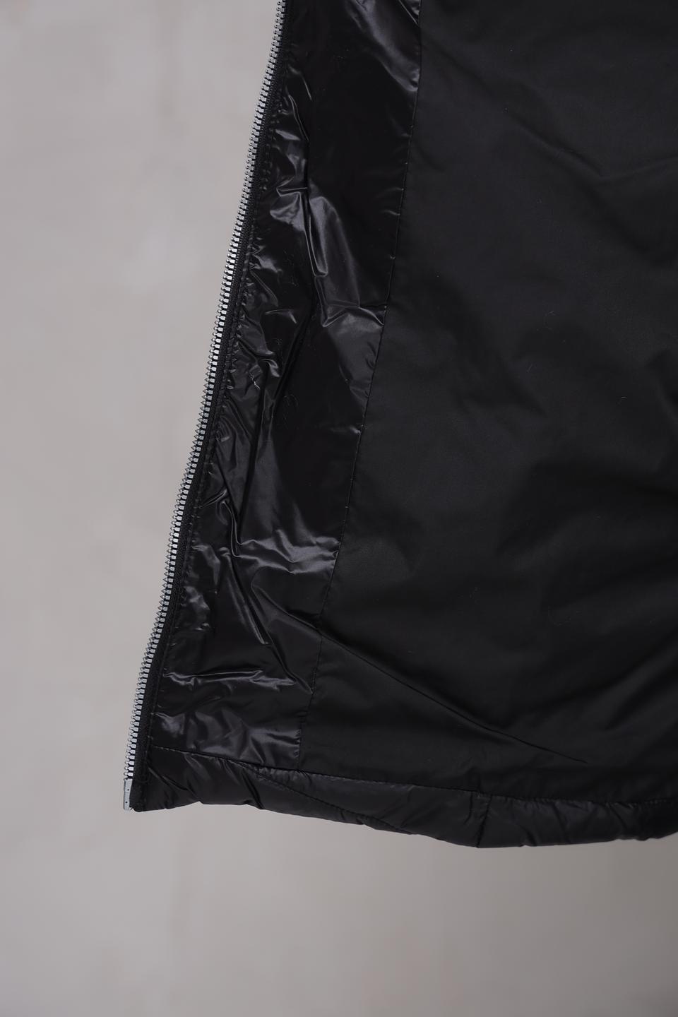 Куртка District стеганая чёрная