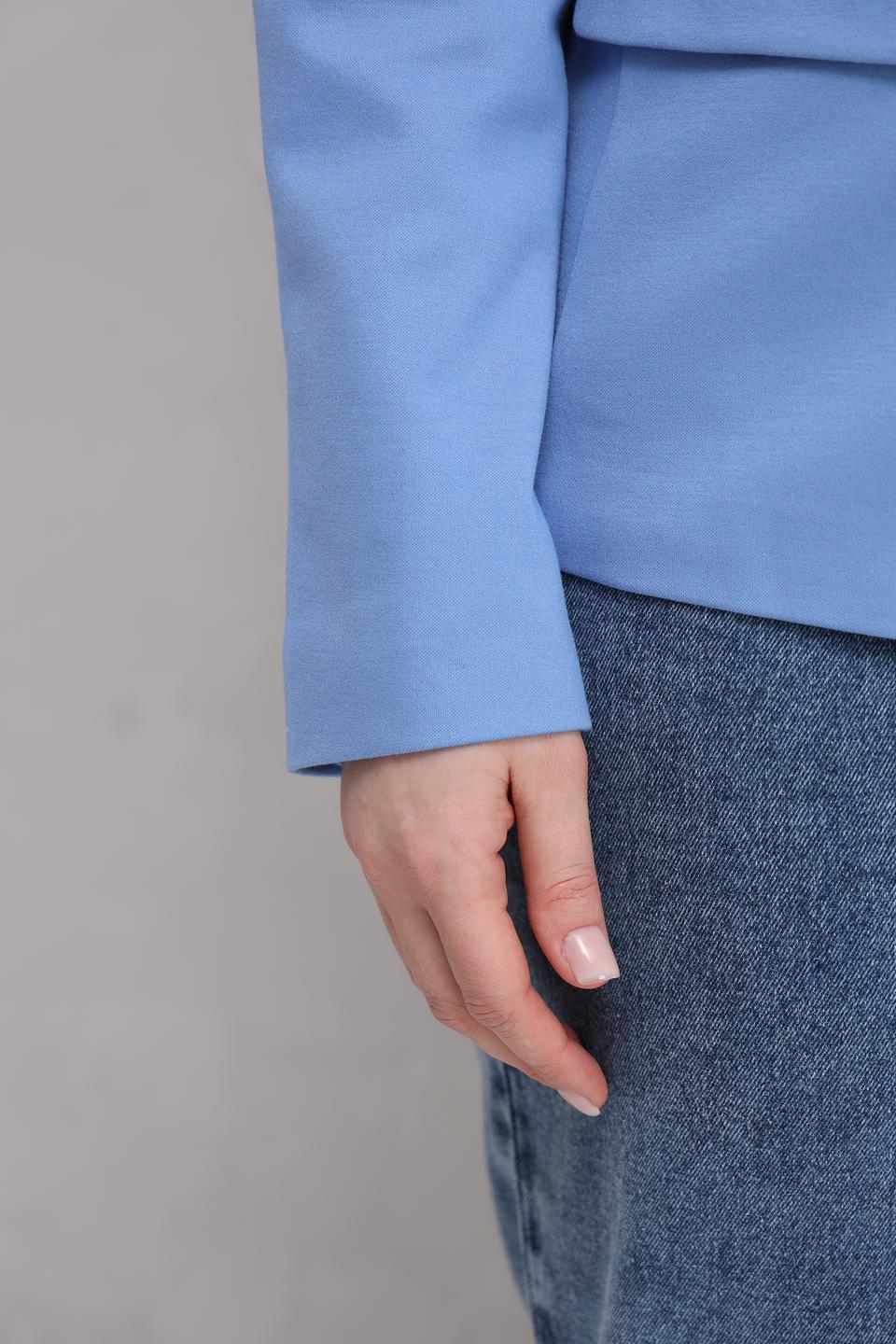 Жакет Gerry Weber голубой приталенный