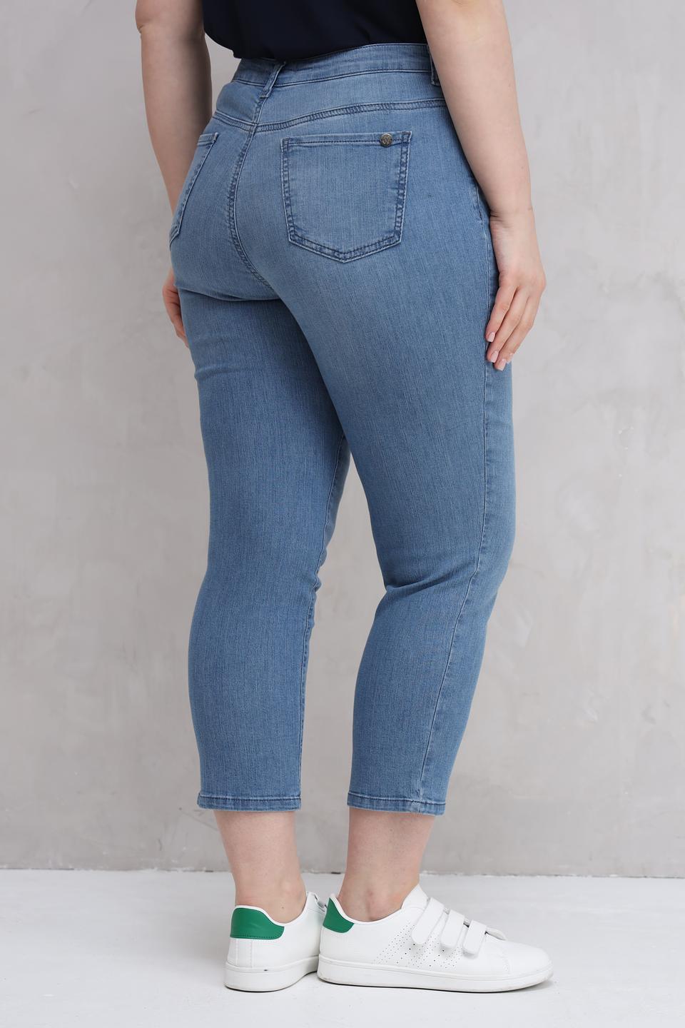 Джинсы Barbara Lebek голубые укороченные