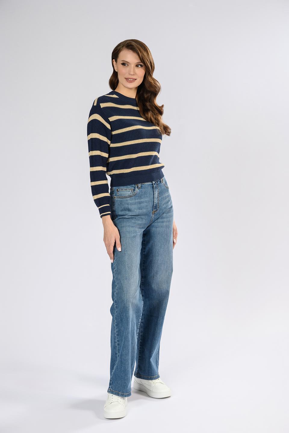 Джемпер i Blues в полоску navy