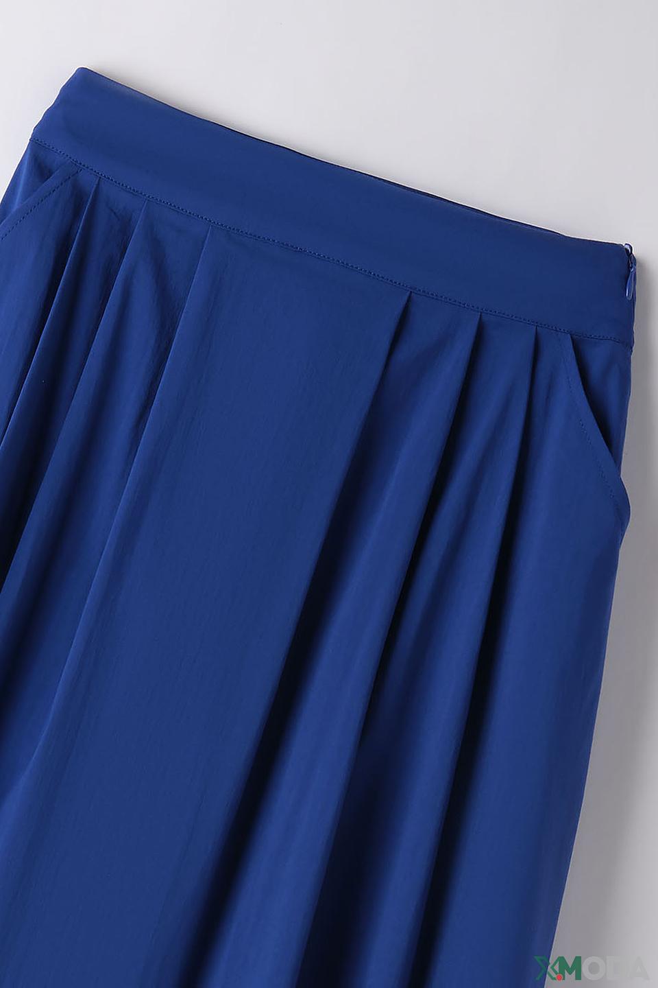 Юбка Ido дев. плиссе т.-синий