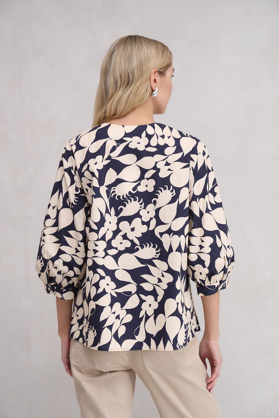 Блуза Seidensticker с цветочным принтом