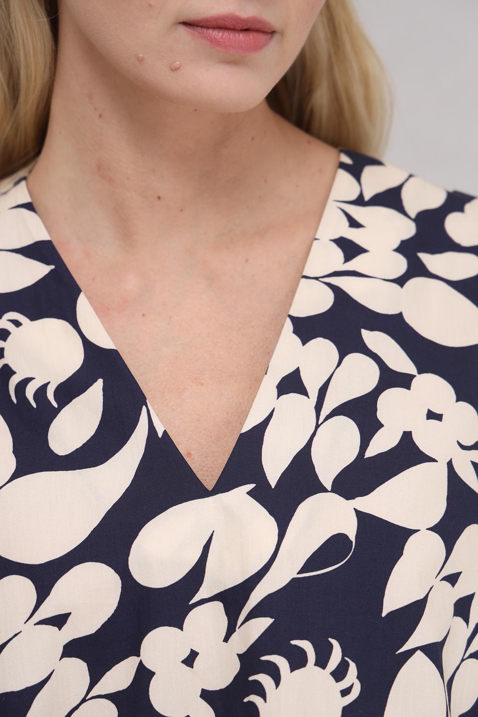 Блуза Seidensticker с цветочным принтом