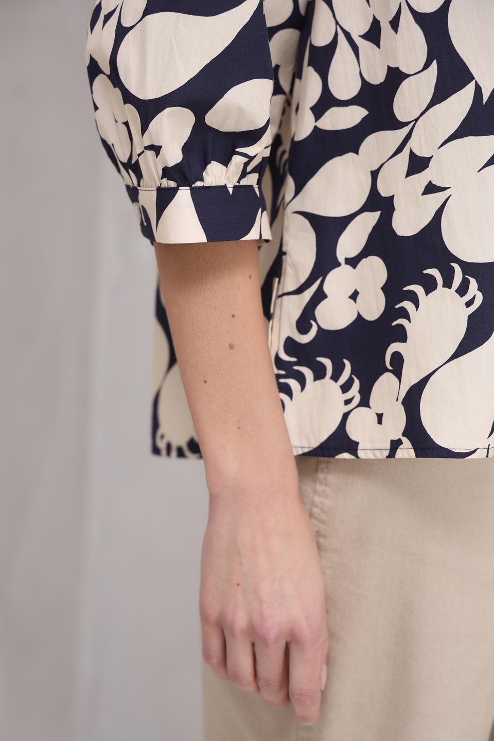 Блуза Seidensticker с цветочным принтом