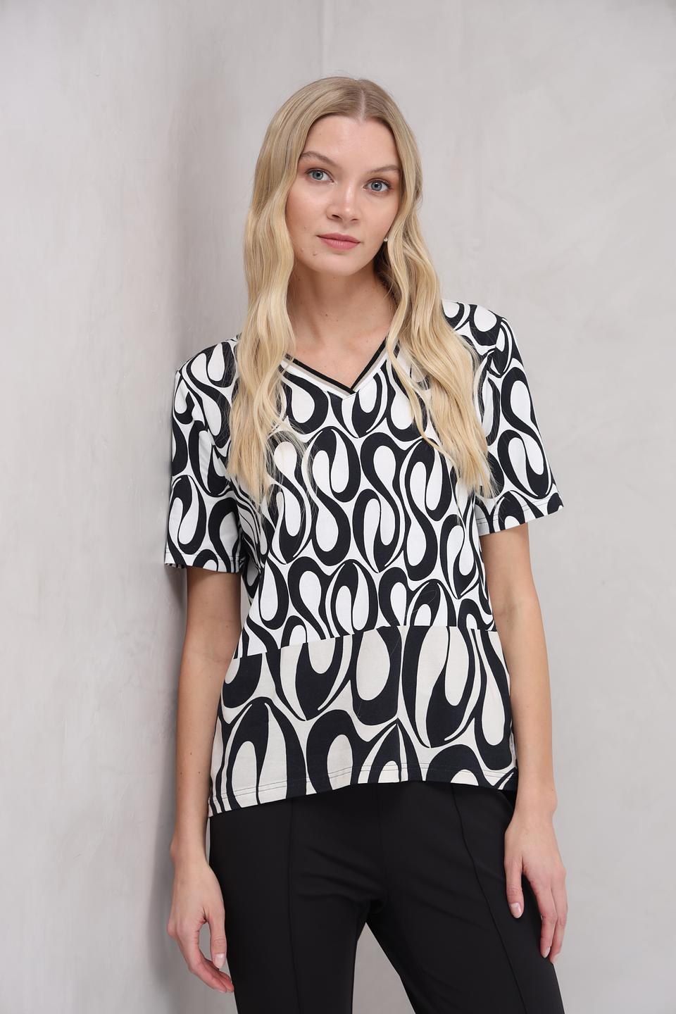 Футболка Tuzzi с принтом