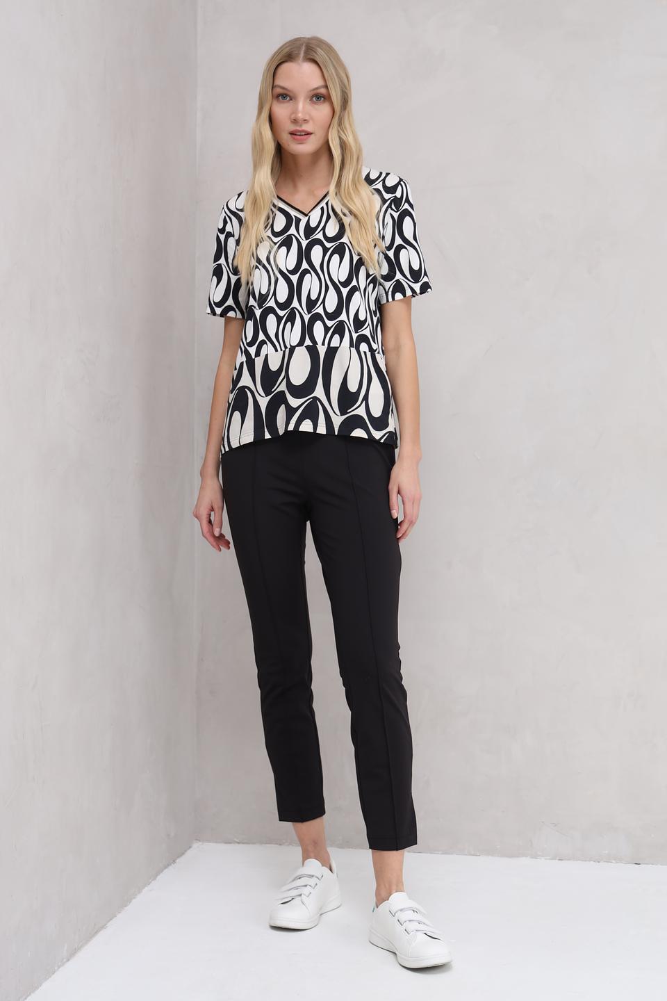 Брюки Tuzzi чёрные прямые