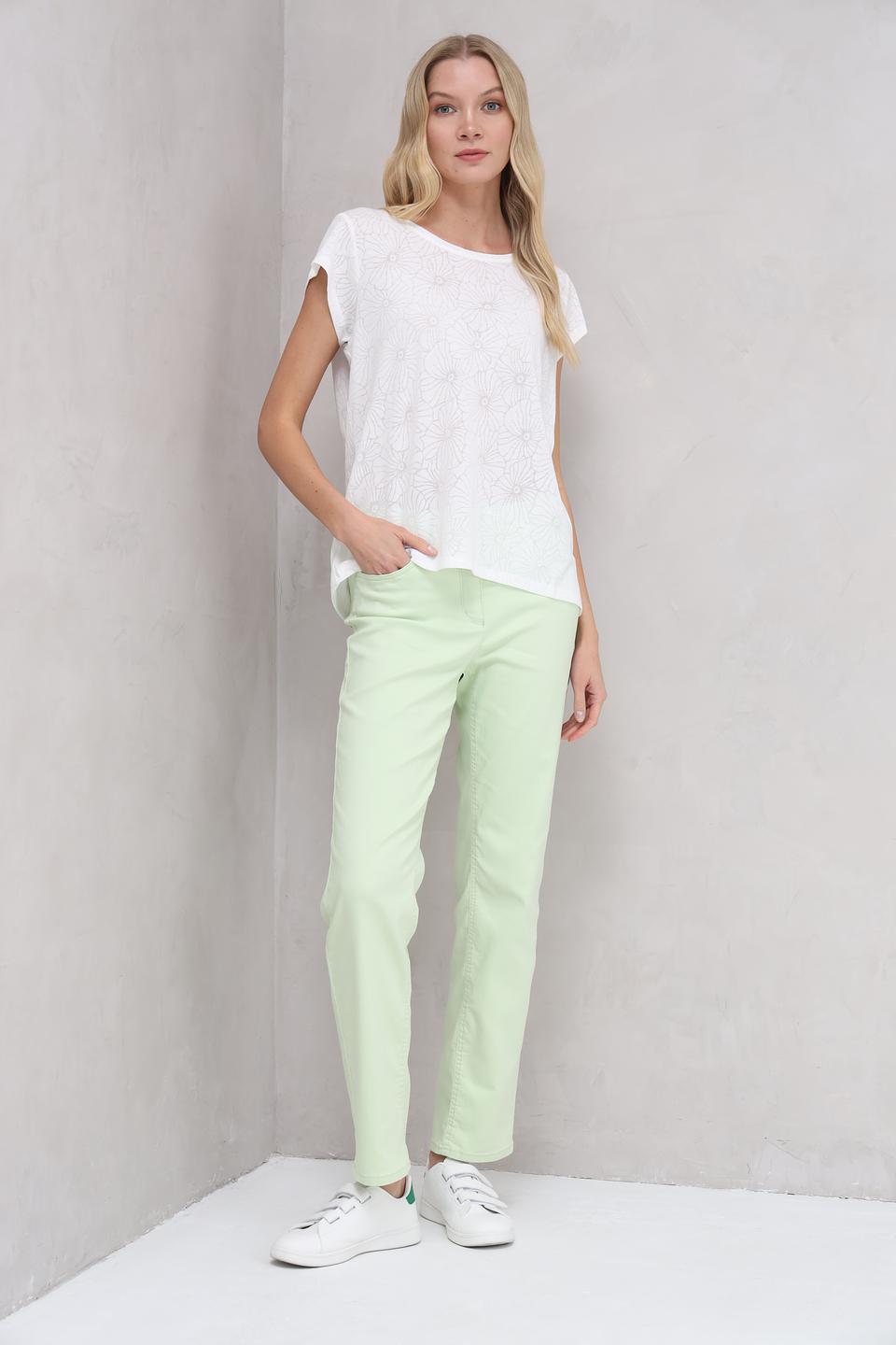 Джинсы Bianca мятные