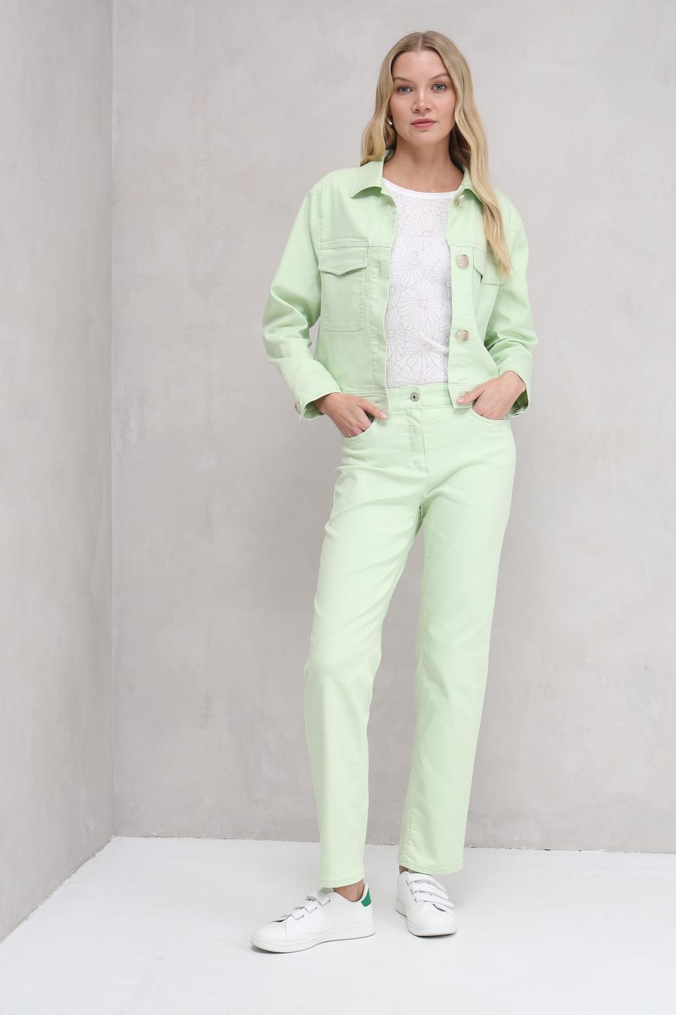 Джинсы Bianca мятные