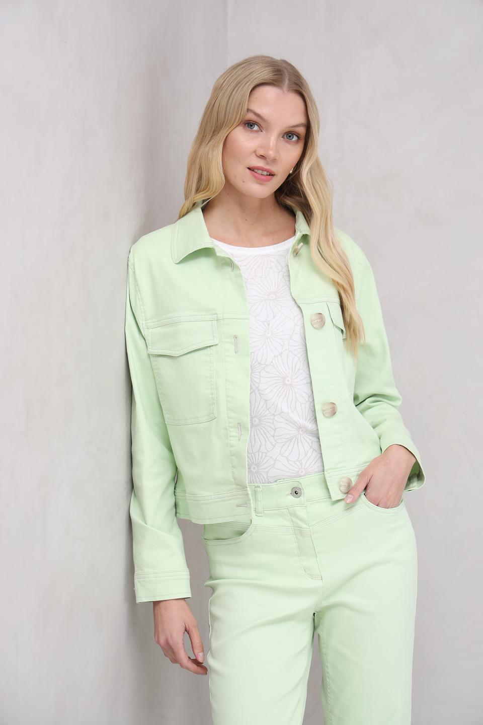 Жакет Bianca джинсовый лайм