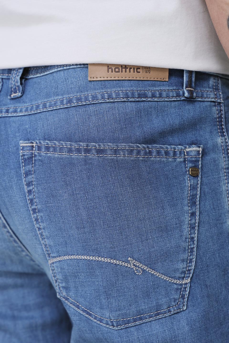 Джинсы Hattric Slim Fit синие