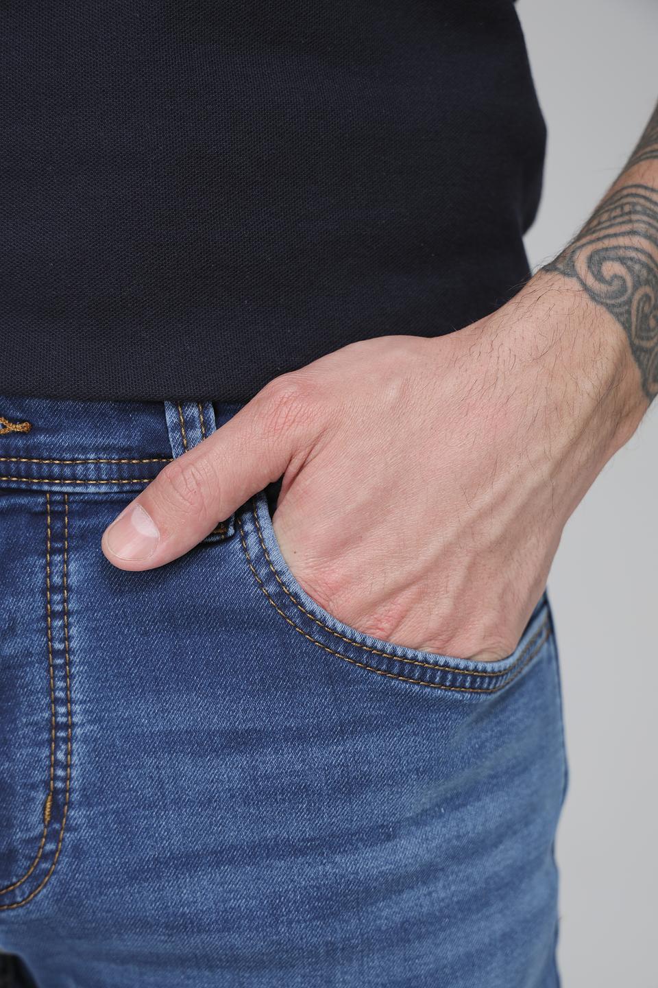 Джинсы Hattric Slim Fit синие