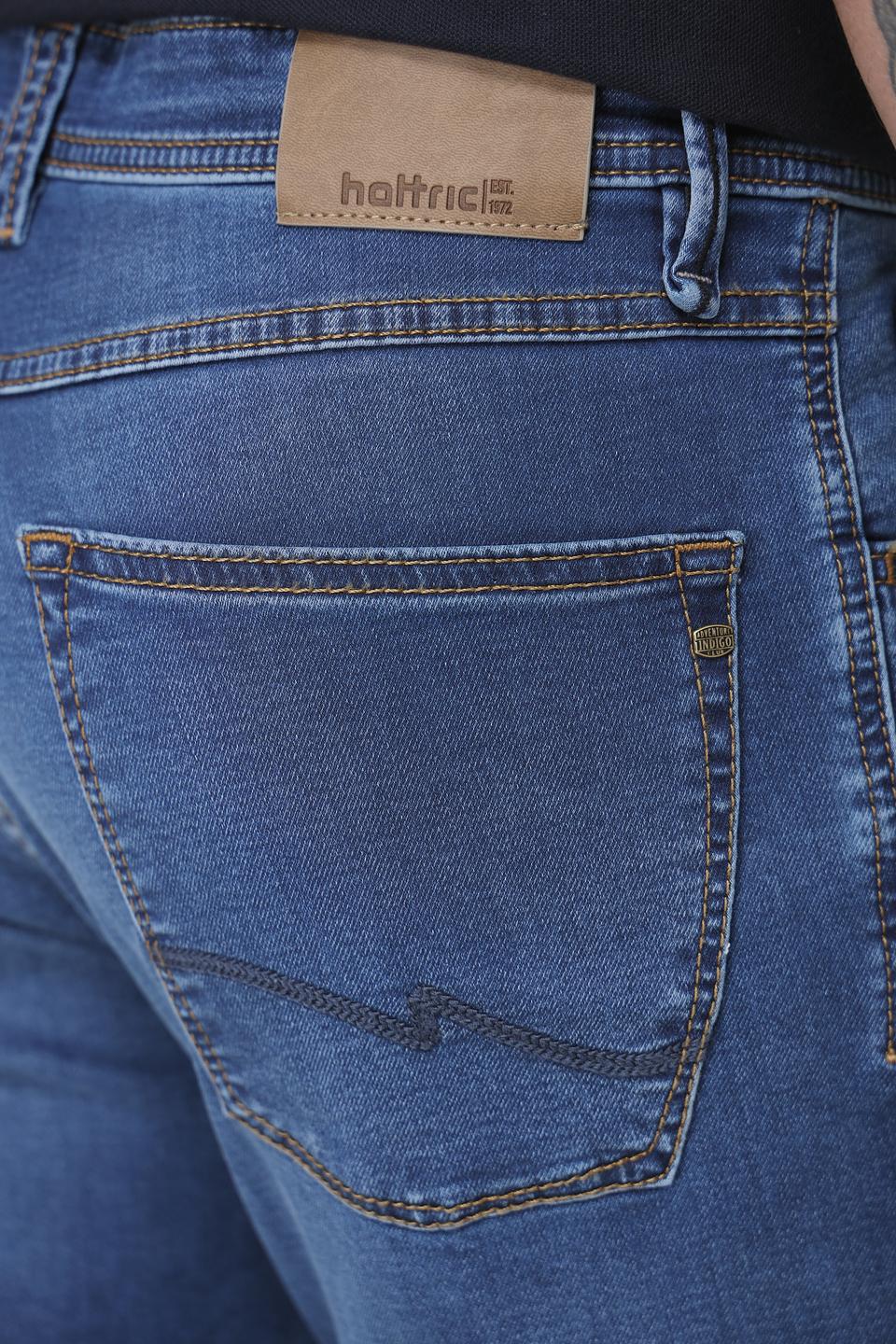 Джинсы Hattric Slim Fit синие