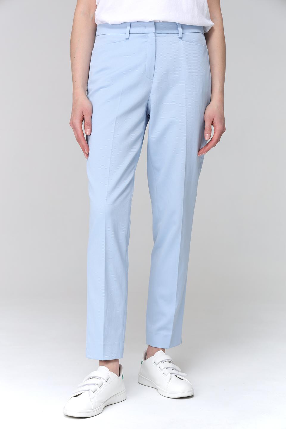 Брюки классические MORE and MORE голубые