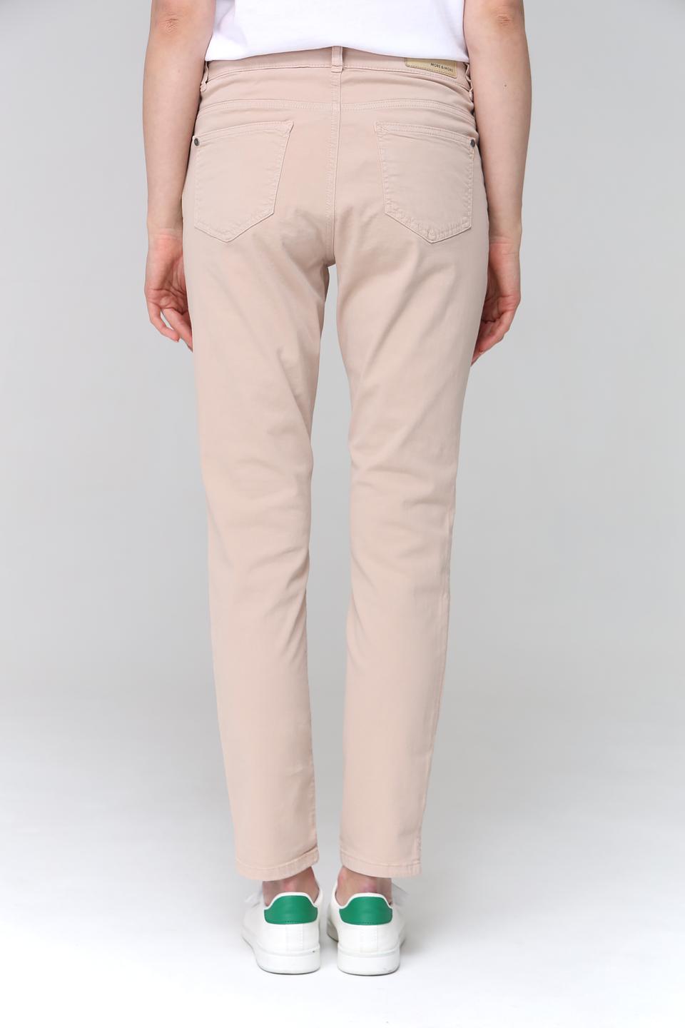 Брюки прямые More and More бежевые