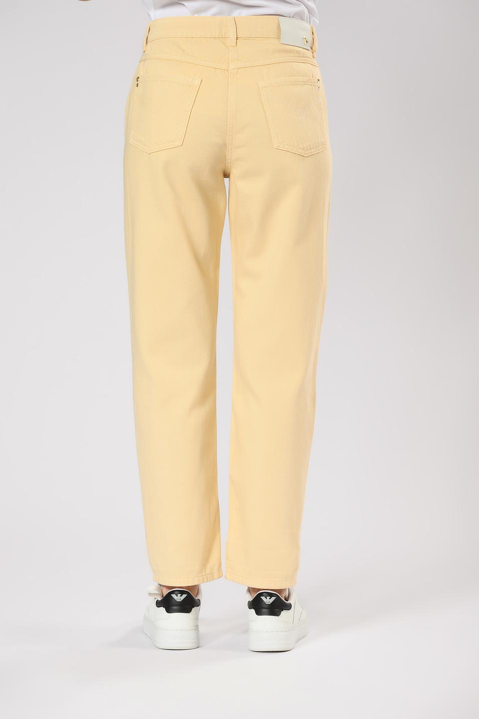 Брюки Patrizia Pepe прямого кроя бежевые