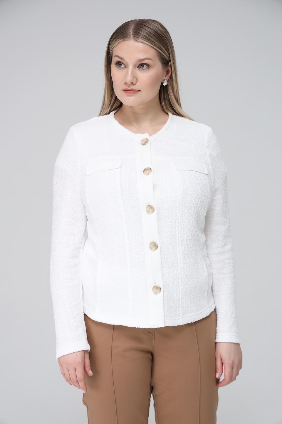 Жакет Frank Walder женский белый