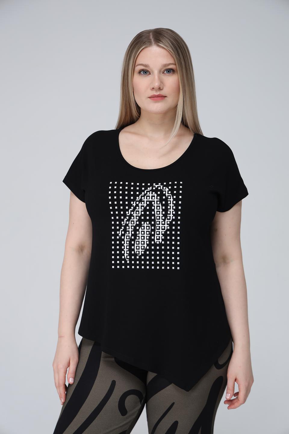 Футболка Doris Streich с принтом