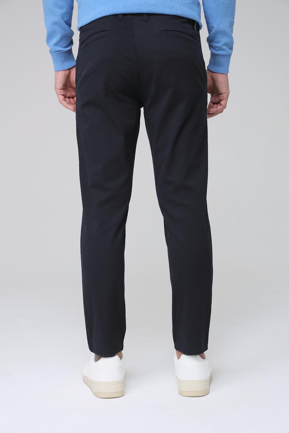 Брюки Hattric темно-синие с поясом