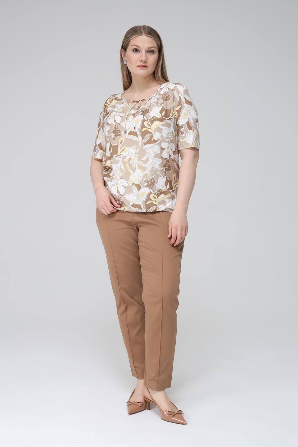 Блуза Frank Walder с цветочным принтом