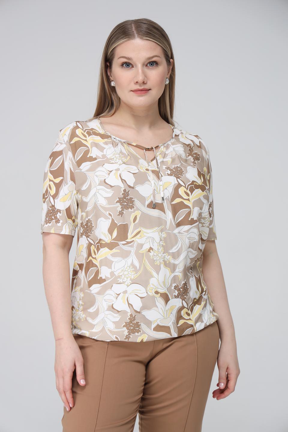 Блуза Frank Walder с цветочным принтом