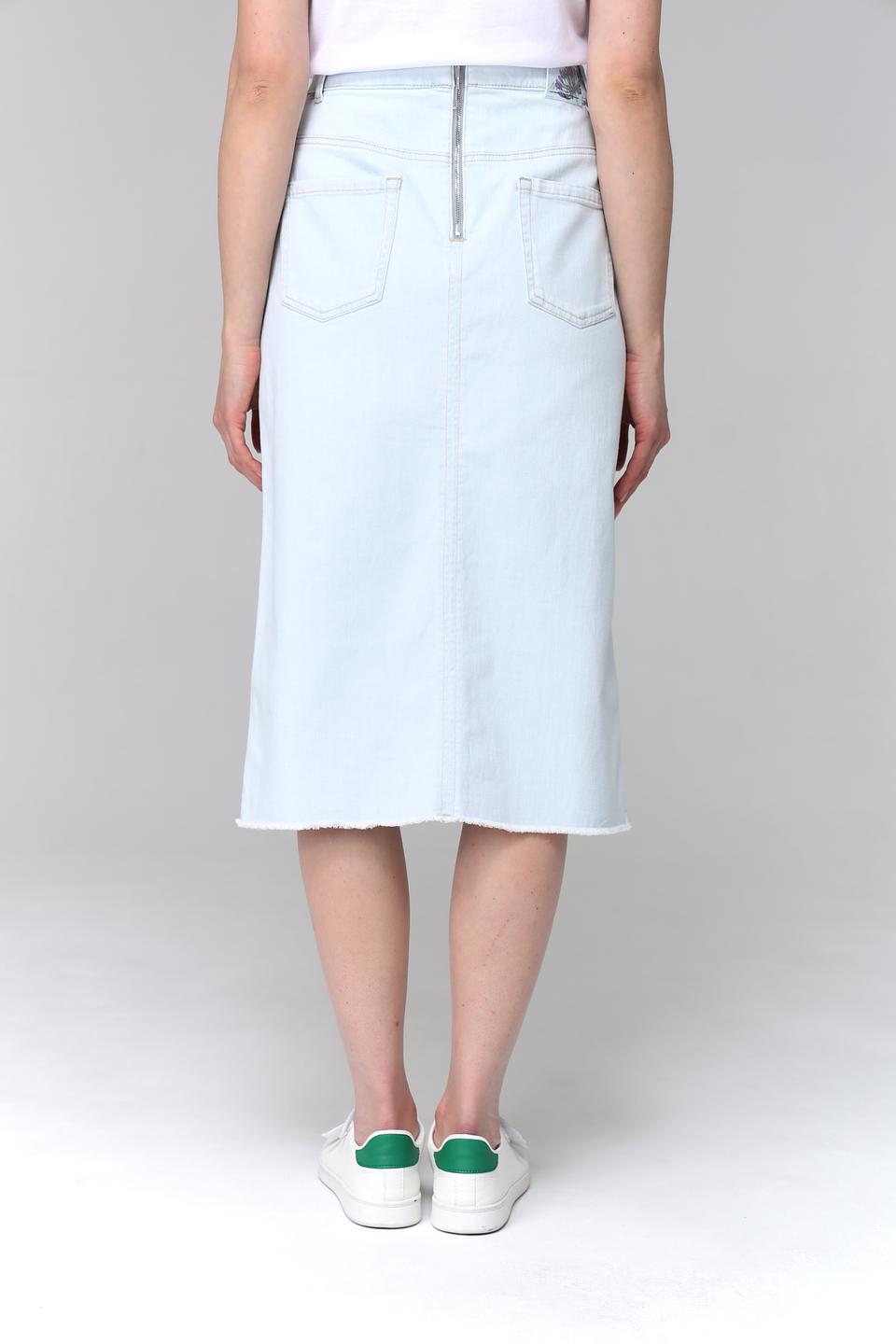 Юбка Marc Cain деним с поясом