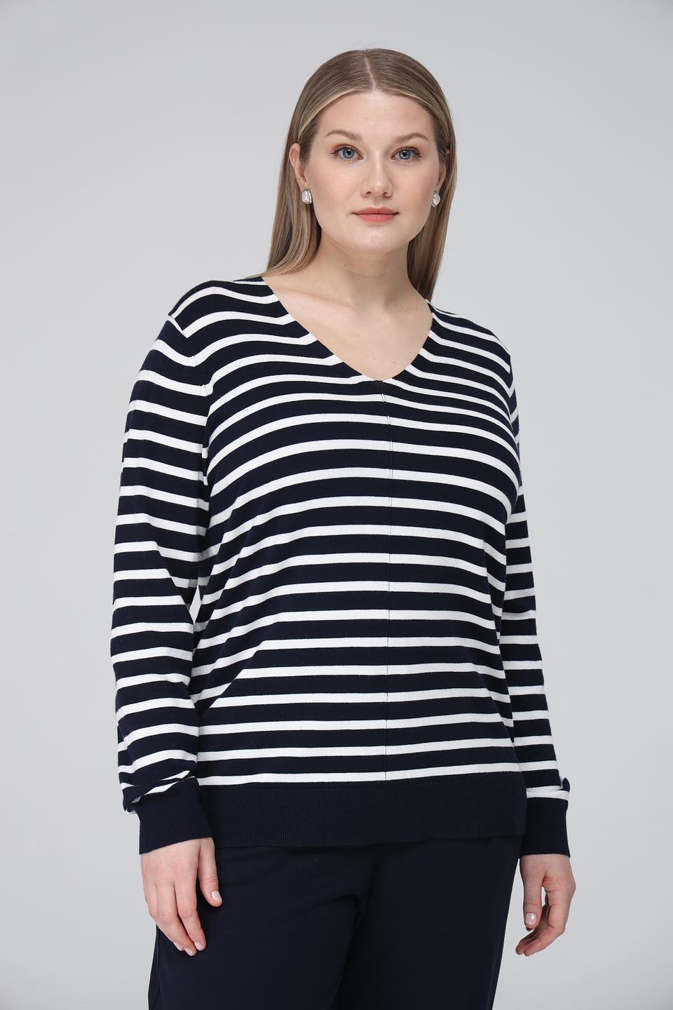 Пуловер Via Appia в полоску