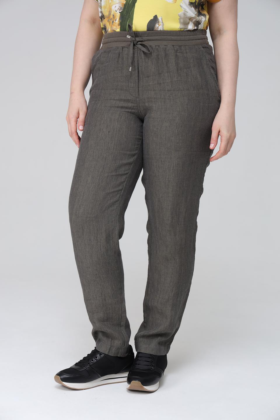 Брюки классические Doris Streich хаки