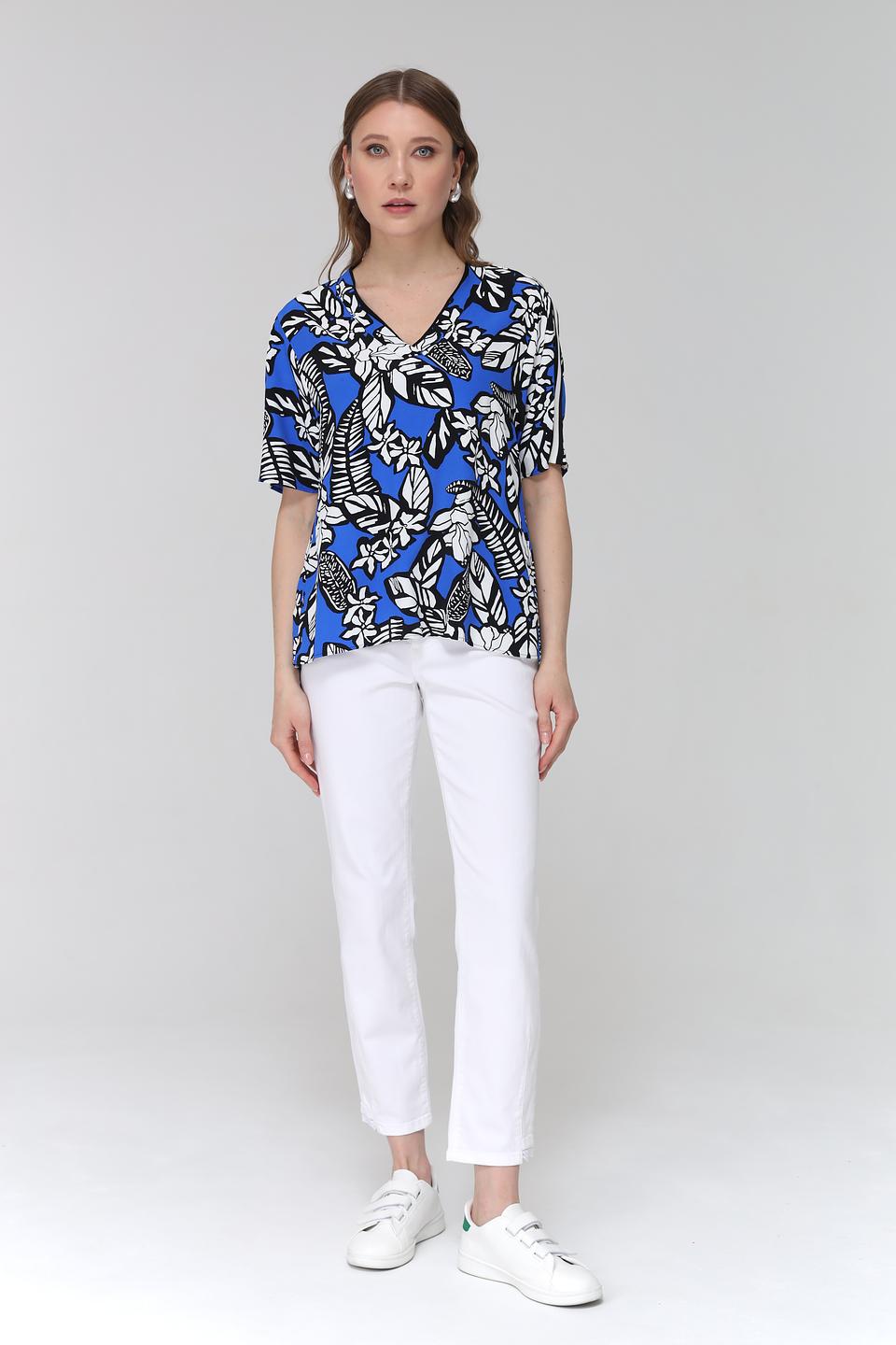 Джинсы Marc Cain белые прямые